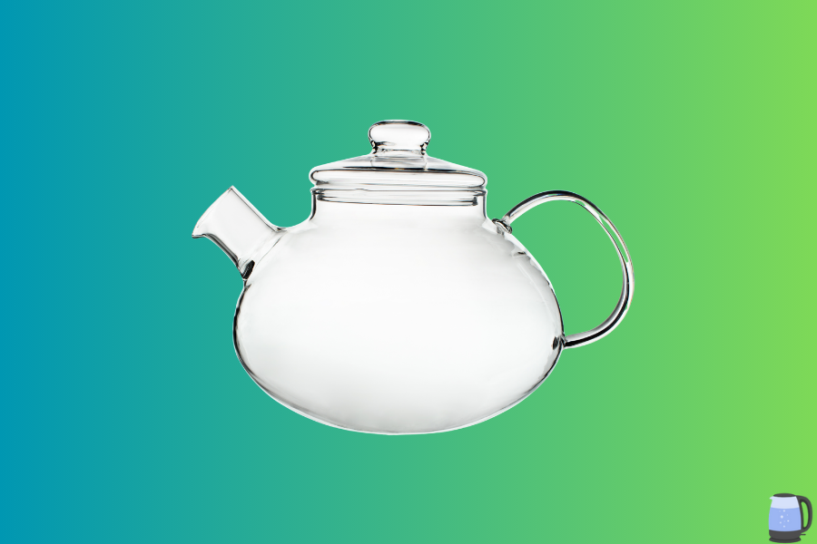 théière en verre